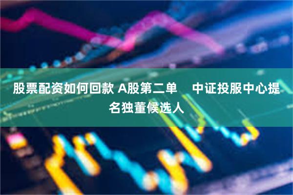 股票配资如何回款 A股第二单    中证投服中心提名独董候选人