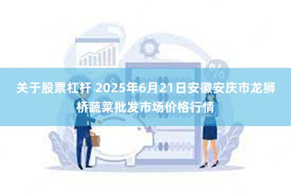 关于股票杠杆 2025年6月21日安徽安庆市龙狮桥蔬菜批发市场价格行情