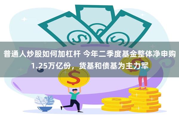 普通人炒股如何加杠杆 今年二季度基金整体净申购1.25万亿份,货基和债基为主力军